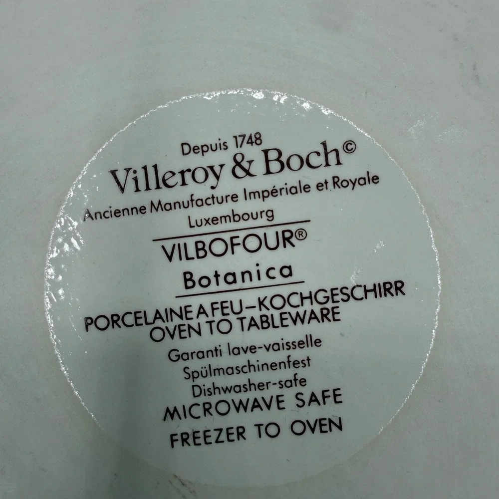 Vintage Villeroy & Boch‎ Botanical 9